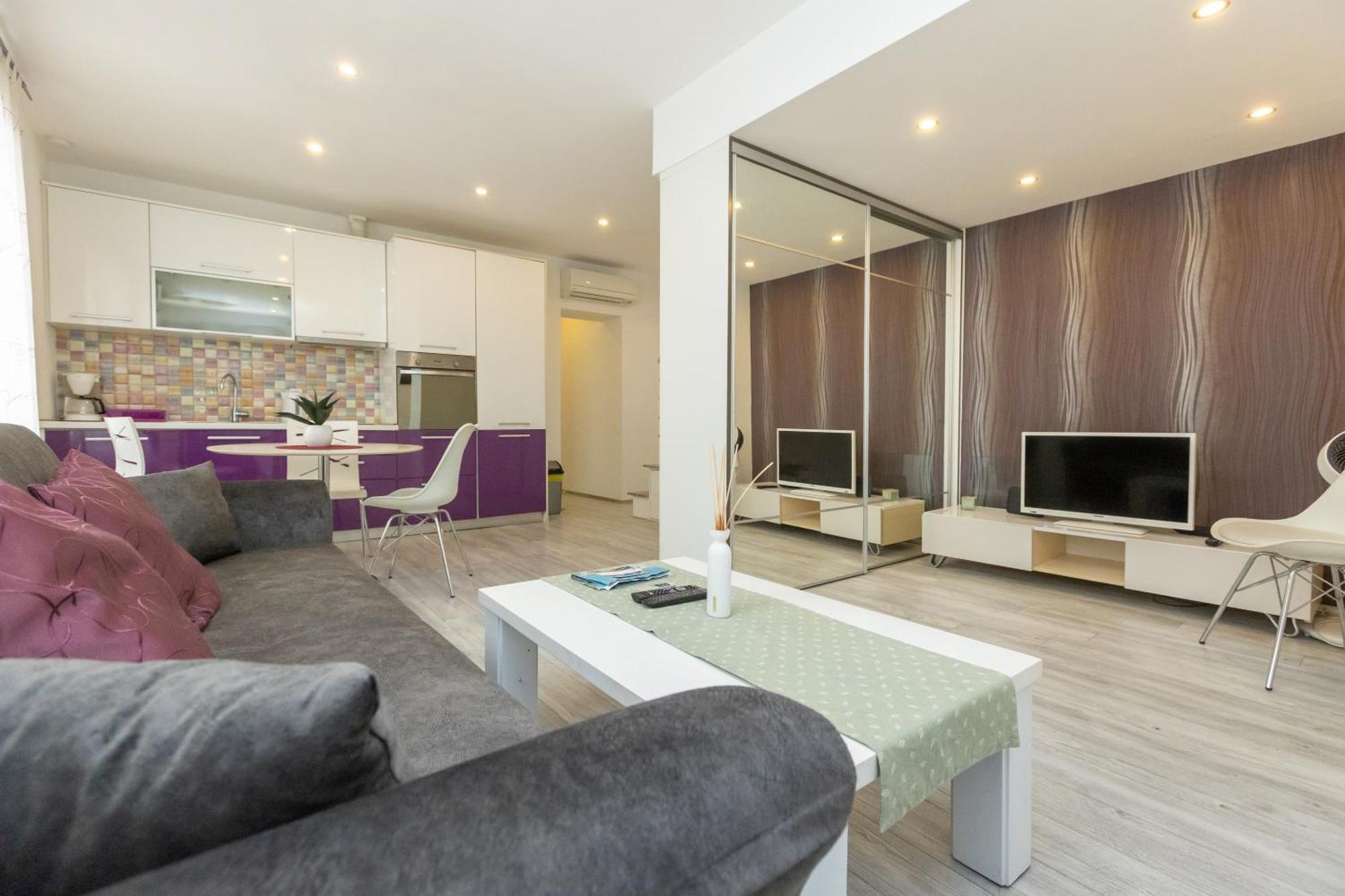 Alpha Loft 1Br Apartment In Center ザダル エクステリア 写真